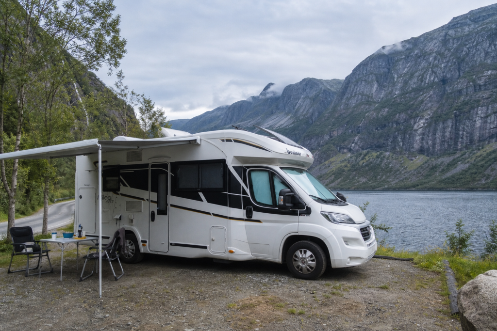 Camperreis in Noorwegen