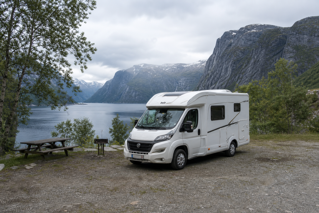 Camperreis in Noorwegen