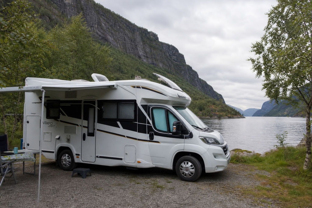 Camperreis in Noorwegen