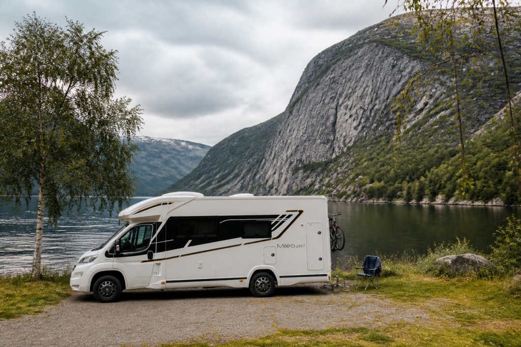 Camperreis in Noorwegen