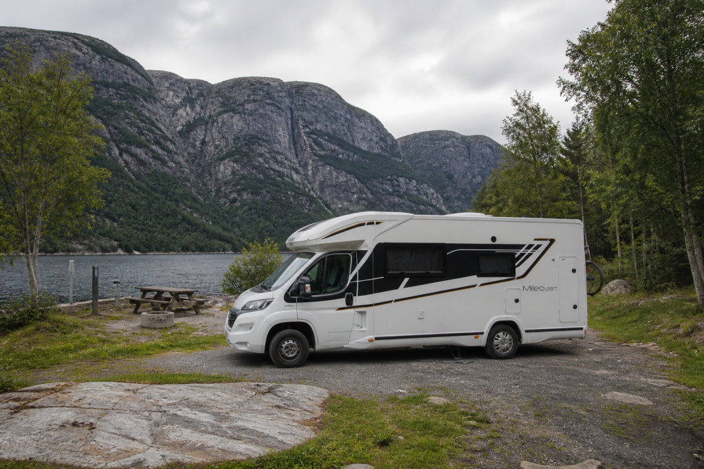 Camperreis in Noorwegen