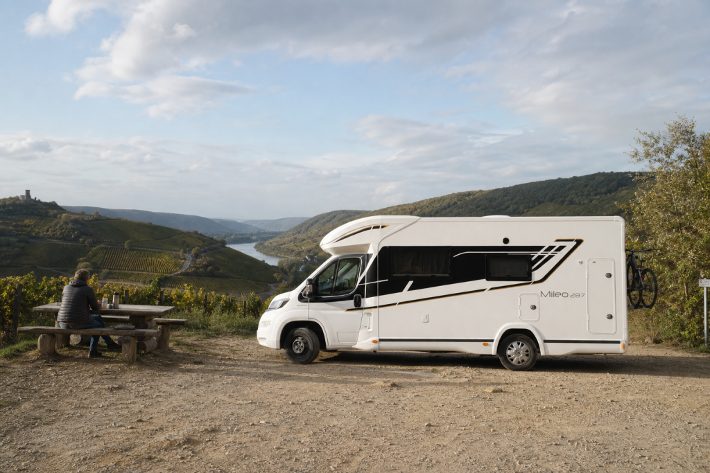 Camper onderweg in Duitsland