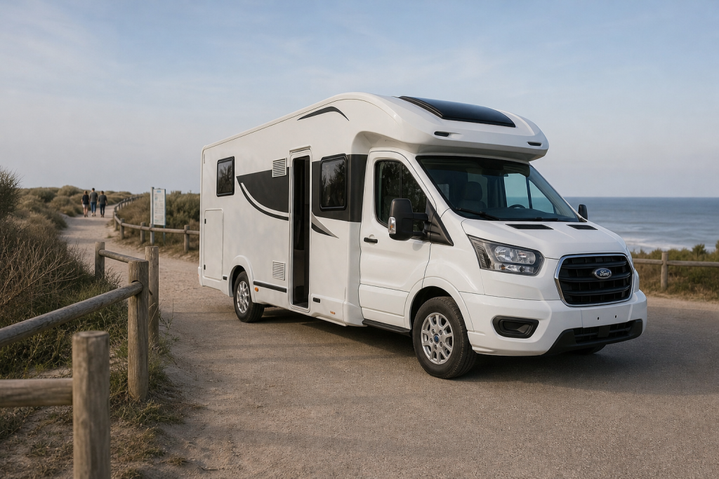 Camper onderweg in Nederland