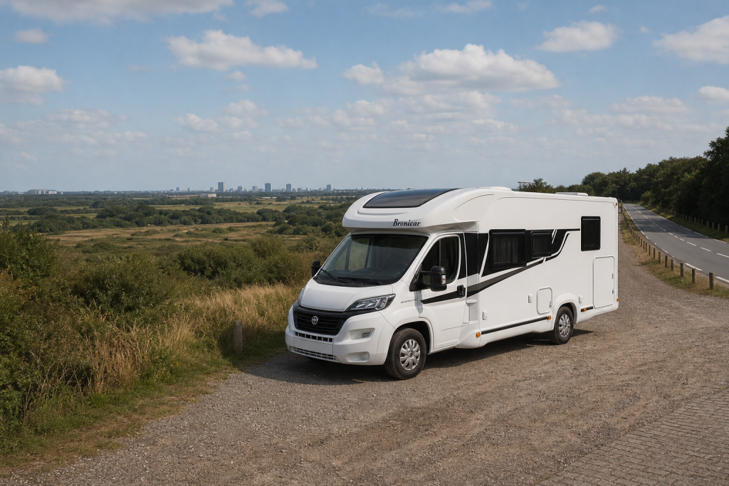 Camper onderweg in Nederland