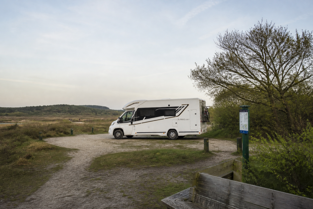 Camper onderweg in Nederland