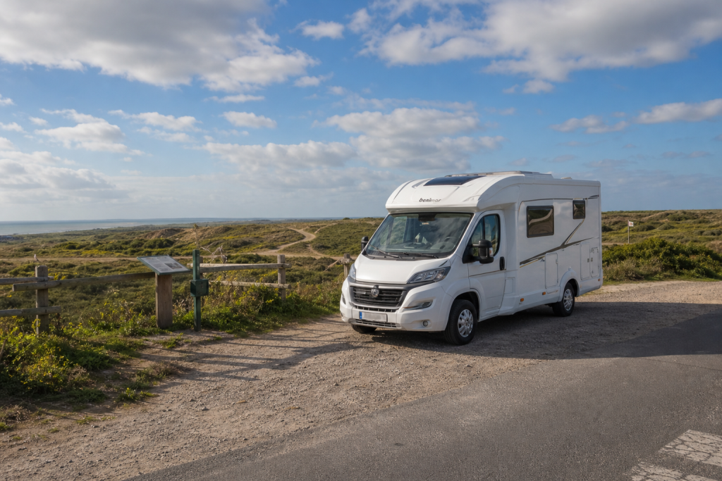 Camper onderweg in Nederland