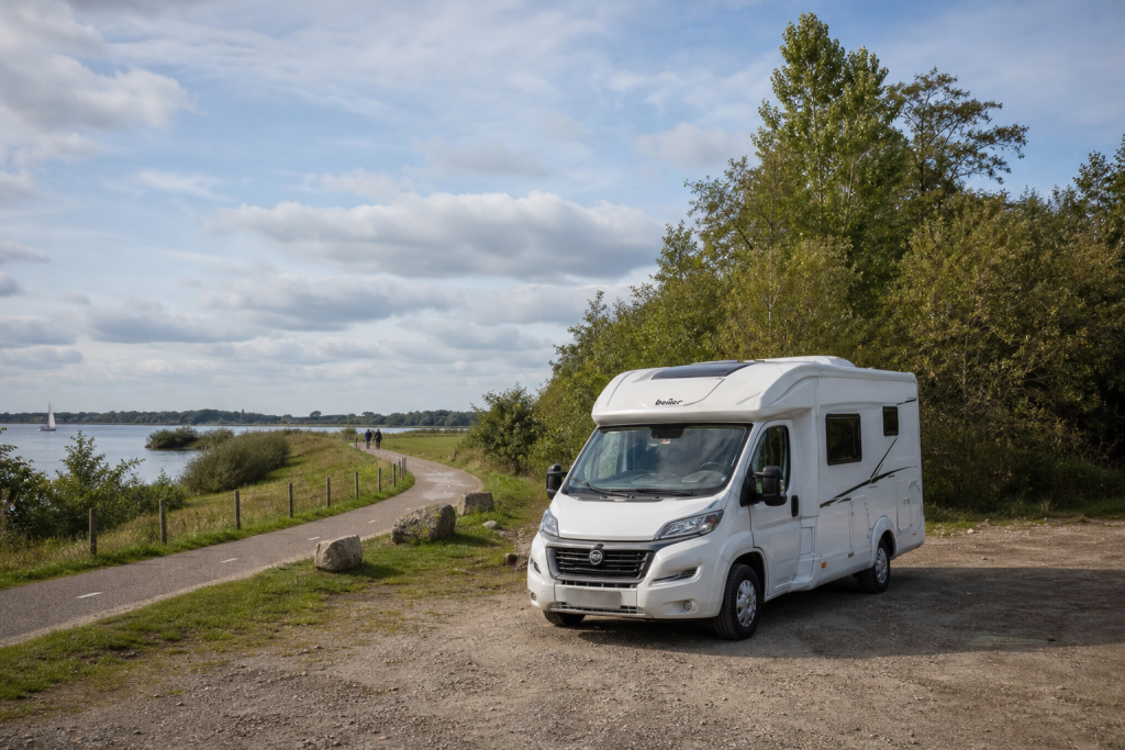 Camper onderweg in Nederland