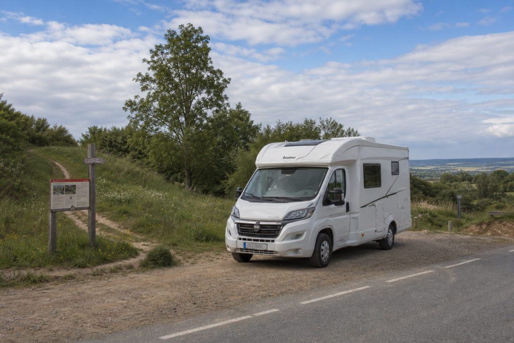 Camper onderweg in Nederland